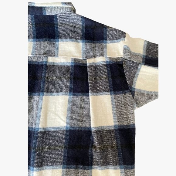 🎊 (NWT) Oversize Longline Flannel Plaid Shacket - Picture 10 of 13